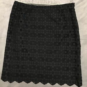 J. Crew Black skirt